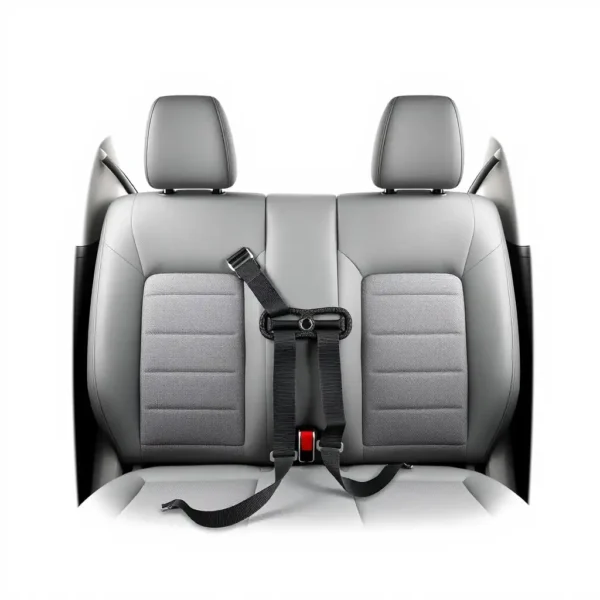Harbour Hound Dual Tether Dog Seat-Belt Attachment 40–65cm, professional studio product photo on a white background.
