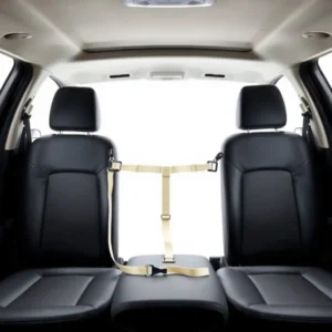 TrailPaws Headrest Tether Dog Seat-Belt Attachment 60–90cm, professional studio product photo on a white background.