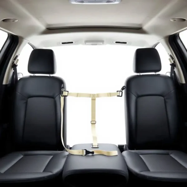 TrailPaws Headrest Tether Dog Seat-Belt Attachment 60–90cm, professional studio product photo on a white background.