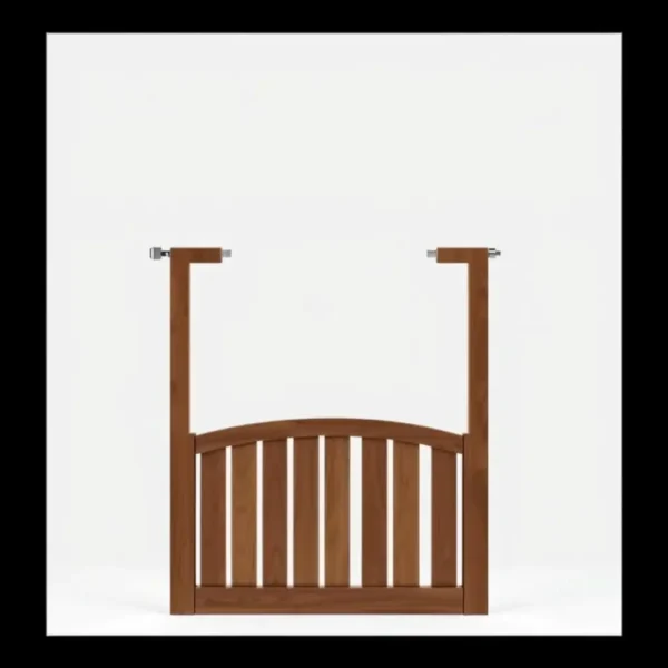 TrailPaws Freestanding Pet Safety Gate 90cm, professional studio product photo on a white background.