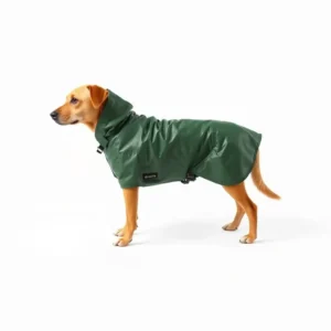 TrailPaws Lightweight Vinyl Dog Raincoat L, professional studio product photo on a white background.